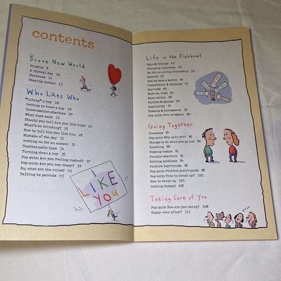 American Girl Smart Guide to Friendships and Boys Books Set of 2 EUC - Picture 10 of 11